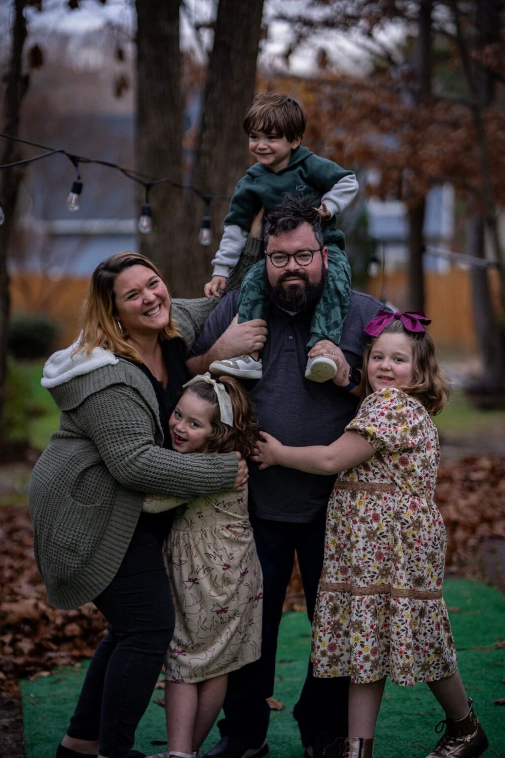 The family behind Prepare The Way Roofing